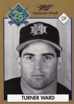 1994 Miller Brewing Milwaukee Brewers #NNO Turner Ward Front