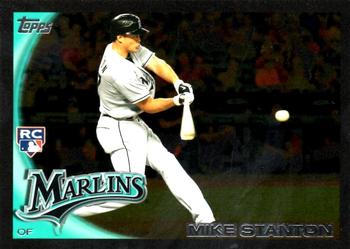 2010 Topps Update - All-Black #US-50 Mike Stanton Front