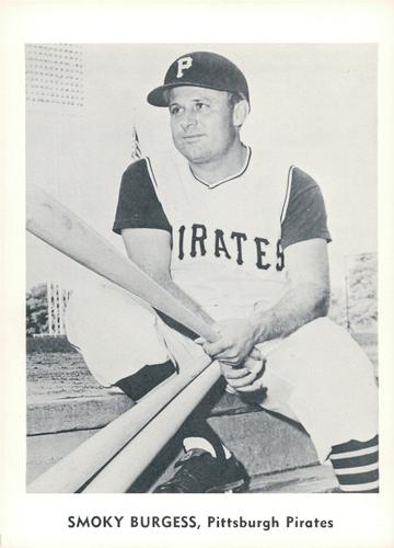 1960 Jay Publishing Pittsburgh Pirates Set A #NNO Smoky Burgess Front