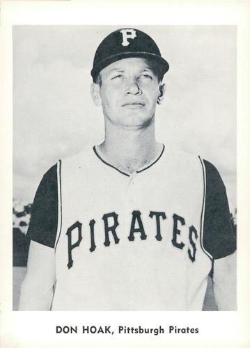 1960 Jay Publishing Pittsburgh Pirates Set A #NNO Don Hoak Front