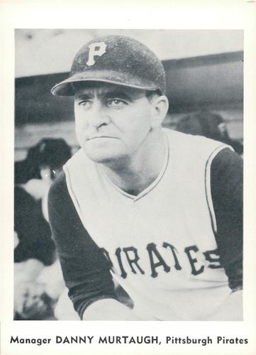 1960 Jay Publishing Pittsburgh Pirates Set A #NNO Danny Murtaugh Front