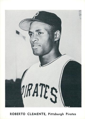 1960 Jay Publishing Pittsburgh Pirates Set B #NNO Roberto Clemente Front