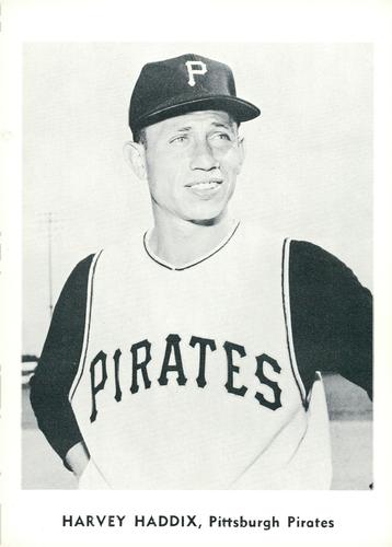 1960 Jay Publishing Pittsburgh Pirates Set B #NNO Harvey Haddix Front