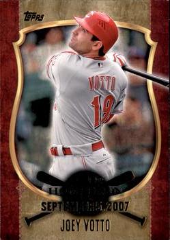 2015 Topps - First Home Run Gold (Series One) #FHR-25 Joey Votto Front