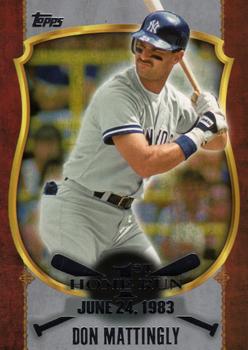 2015 Topps - First Home Run Silver (Series One) #FHR-28 Don Mattingly Front