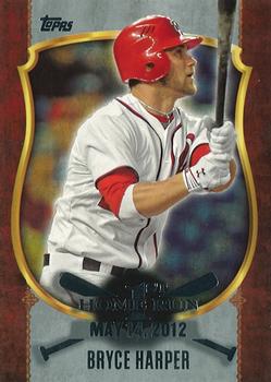 2015 Topps - First Home Run Silver (Series One) #FHR-06 Bryce Harper Front