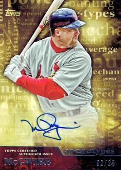 2015 Topps - Archetypes Autographs #AA-MM Mark McGwire Front