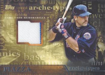 2015 Topps - Archetypes Relics #AR-MP Mike Piazza Front