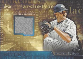 2015 Topps - Archetypes Relics #AR-MR Mariano Rivera Front