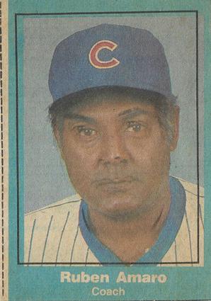 1984 Chicago Tribune Chicago Cubs #NNO Ruben Amaro Front