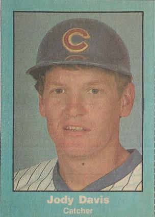 1984 Chicago Tribune Chicago Cubs #NNO Jody Davis Front