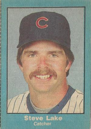 1984 Chicago Tribune Chicago Cubs #NNO Steve Lake Front