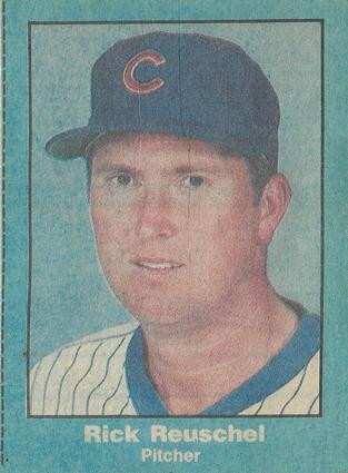 1984 Chicago Tribune Chicago Cubs #NNO Rick Reuschel Front