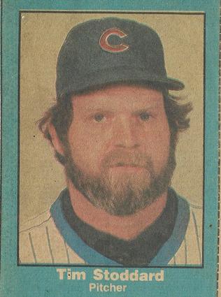 1984 Chicago Tribune Chicago Cubs #NNO Tim Stoddard Front