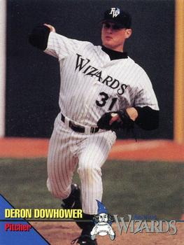 1995 Fort Wayne Wizards #4 Deron Dowhower Front