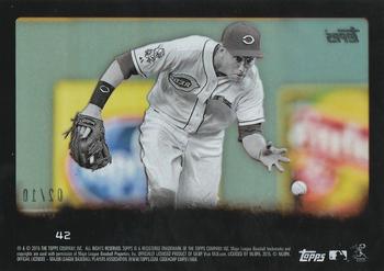 2015 Topps - Clear #42 Todd Frazier Back
