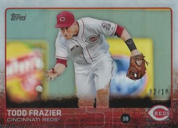 2015 Topps - Clear #42 Todd Frazier Front