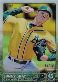 2015 Topps - Clear #305 Sonny Gray Front