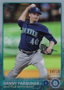 2015 Topps - Clear #584 Danny Farquhar Front