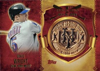 2015 Topps - First Home Run Medallions #FHRM-DW David Wright Front