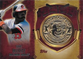 2015 Topps - First Home Run Medallions #FHRM-EM Eddie Murray Front