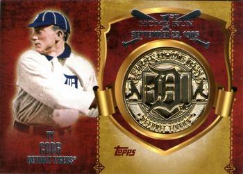 2015 Topps - First Home Run Medallions #FHRM-TC Ty Cobb Front