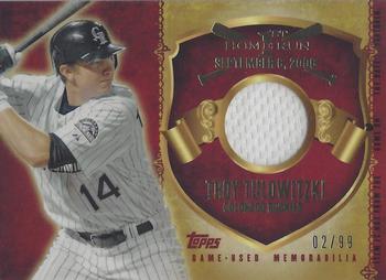 2015 Topps - First Home Run Relics (Series One) #FHRR-TT Troy Tulowitzki Front