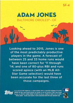 2015 Topps - Spring Fever #SF-4 Adam Jones Back