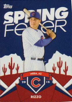 2015 Topps - Spring Fever #SF-7 Anthony Rizzo Front