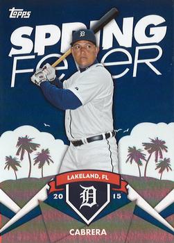 2015 Topps - Spring Fever #SF-10 Miguel Cabrera Front