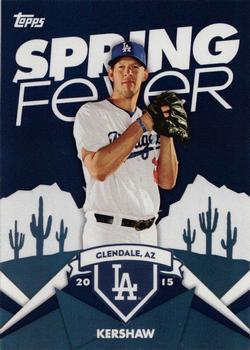 2015 Topps - Spring Fever #SF-13 Clayton Kershaw Front