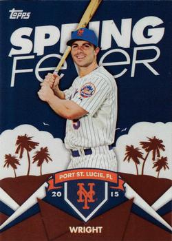 2015 Topps - Spring Fever #SF-15 David Wright Front