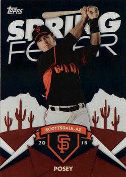 2015 Topps - Spring Fever #SF-19 Buster Posey Front