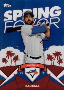 2015 Topps - Spring Fever #SF-24 Jose Bautista Front