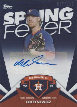 2015 Topps - Spring Fever Autographs #SFA-MFO Mike Foltynewicz Front