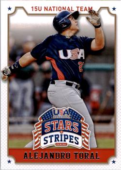 2015 Panini USA Baseball Stars & Stripes #5 Alejandro Toral Front
