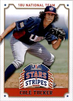 2015 Panini USA Baseball Stars & Stripes #23 Cole Tucker Front