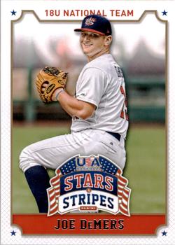 2015 Panini USA Baseball Stars & Stripes #51 Joe DeMers Front