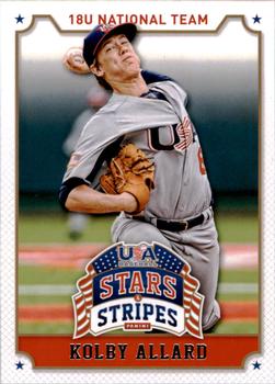 2015 Panini USA Baseball Stars & Stripes #58 Kolby Allard Front