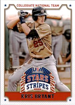 2015 Panini USA Baseball Stars & Stripes #59 Kris Bryant Front