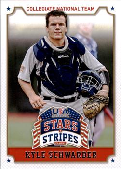 2015 Panini USA Baseball Stars & Stripes #63 Kyle Schwarber Front