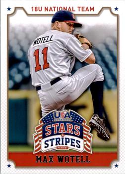 2015 Panini USA Baseball Stars & Stripes #74 Max Wotell Front