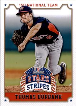 2015 Panini USA Baseball Stars & Stripes #91 Thomas Burbank Front