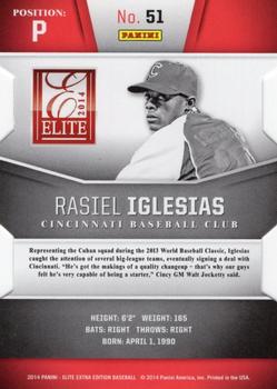 2014 Panini Elite Extra Edition - Prospects Inspirations #51 Raisel Iglesias Back