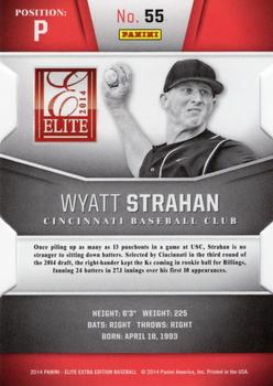2014 Panini Elite Extra Edition - Prospects Inspirations #55 Wyatt Strahan Back