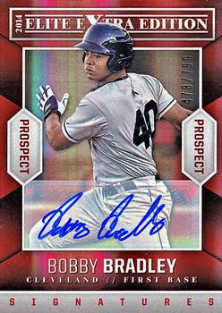 2014 Panini Elite Extra Edition - Prospects Signatures #68 Bobby Bradley Front