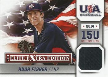 2014 Panini Elite Extra Edition - USA Baseball 15U Game Jerseys #3 Hugh Fisher Front