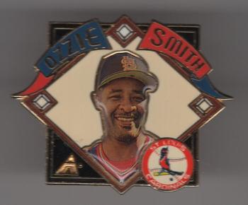 1995 Pinnacle - Team Pinnacle Collector Pins Exchange #NNO Ozzie Smith Front