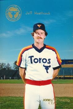 1987 Jones Photo Tucson Toros #NNO Jeff Heathcock Front