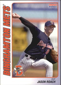 2001 Choice Binghamton Mets #11 Jason Roach Front